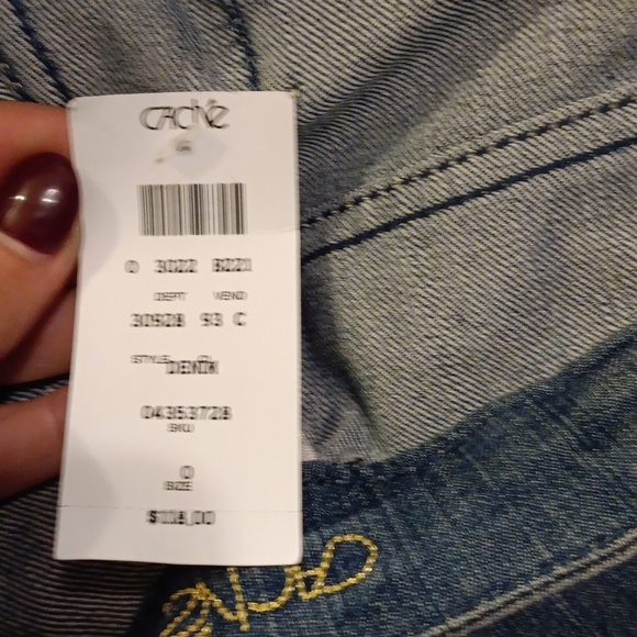 Women's Cache Size 0 new with tags flare jeans - Picture 7 of 10
